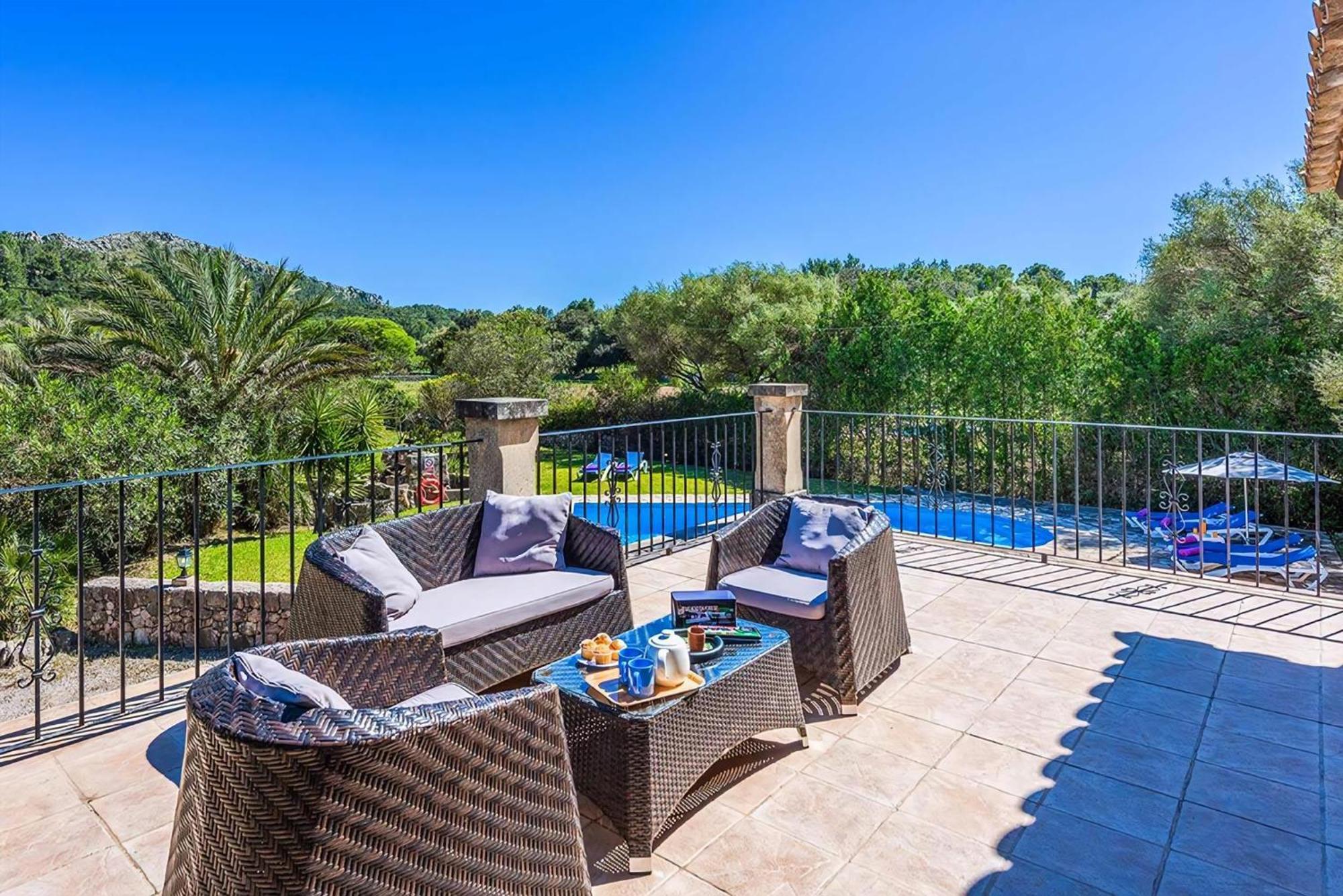 Tomas Mit Pool In Cala Sant Vicenc Ferienhaus