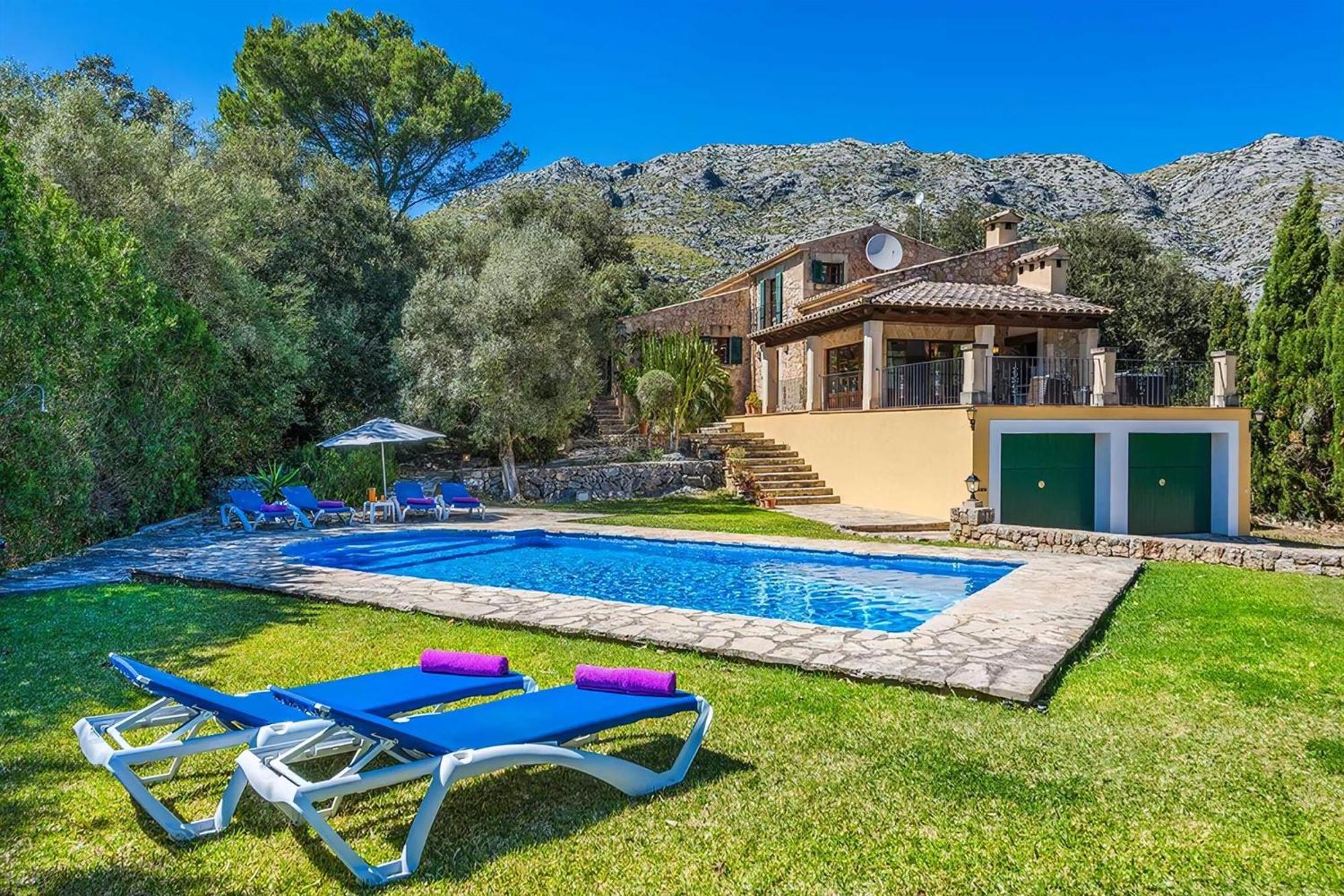 Tomas Mit Pool In Cala Sant Vicenc Ferienhaus Pollença