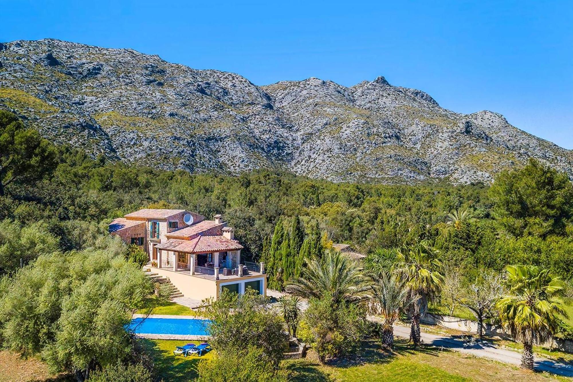 Tomas Mit Pool In Cala Sant Vicenc * Pollença